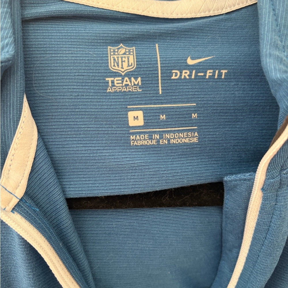 Detroit Lions Nike Quarter Zip - Picture 2 of 5
